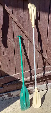 Pagaie canoé et double pagaie loisir