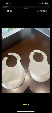 2 bavoirs récupérateur