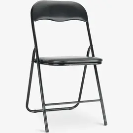 chaise pliante noire