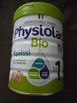 lait 1er âge physiolac