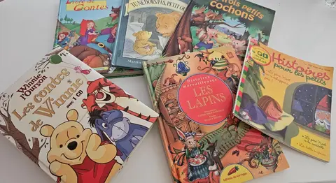 Lot de 6 livres Enfant