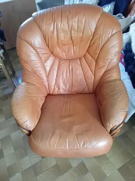 fauteuil en cuir