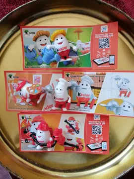 Kinderino, petits personnages Kinder