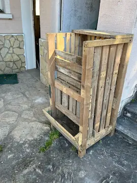 caisse pour conservation des pommes de terre