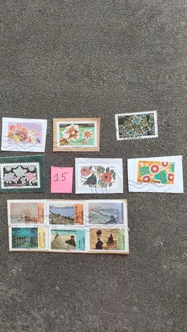 Timbres français lot 15