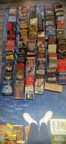 lot de livres français anglais