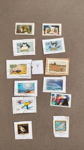 Timbres français lot Y