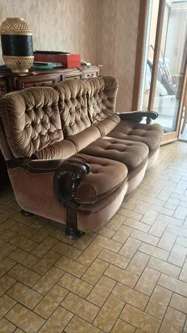 fauteuil et canapé vintage