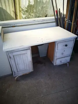 bureau / établi exterieur