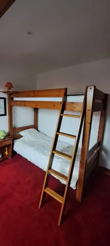 lits superposés transformable en mezzanine