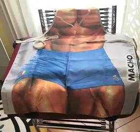 Donne tablier humoristique "Macho"