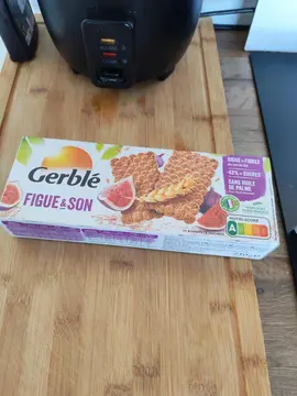 Gâteaux gerblé figue et son