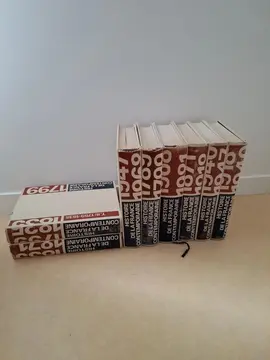 8 gros livres encyclopédiques pour UP-CYCLING / BRICOLAGE