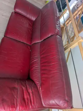 canapé en cuir 3 places