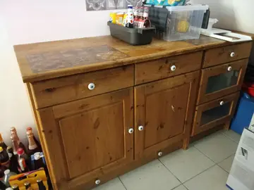 meuble de rangement buffet bas a tiroirs