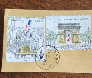 Timbres Victoire 8 mai 1945