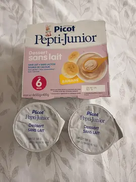 dessert bébé sans lactose