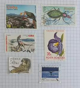 Timbres étrangers - Thème Faune et Flore - Lot 10 D