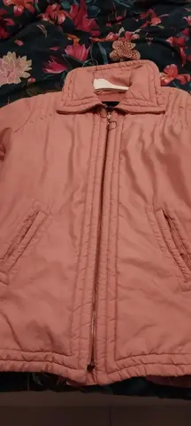 Veste matelassée rose