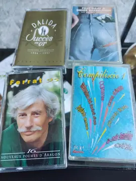 cassettes variété française