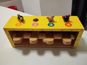 jeu pour bébé en bois