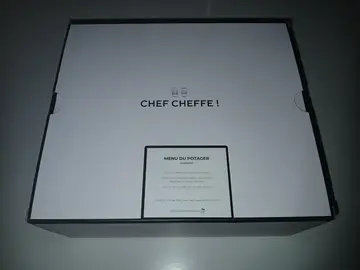 5 Boîtes de rangement en carton rigide blanc