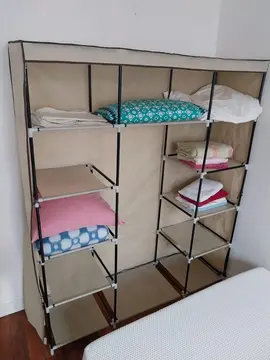 Armoire penderie en tissu