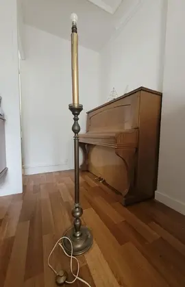 Lampe vintage fonctionnelle, possibilite de rajouter un abat-jour