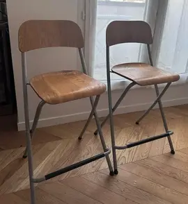 3 chaises hautes IKEA