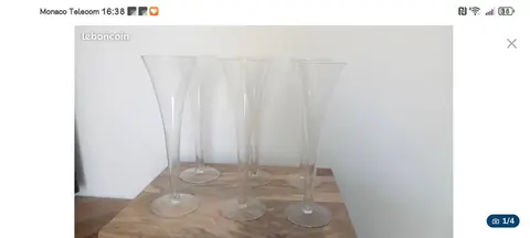 flûtes à champagne