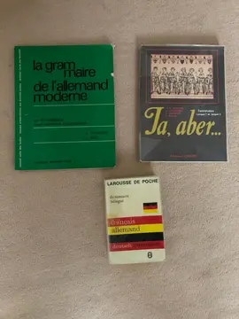 Livres d'allemand lycée + dictionnaire