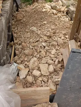 pierre et terre pour remblais