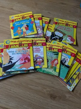 lot de livres mes 1ers j'aime lire 6 ans