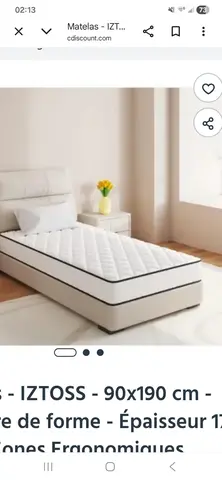 recherche matelas 90×190