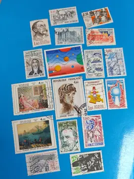 joli lot timbres France 82
