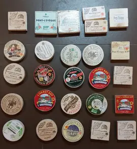 boîtes à fromage en bois