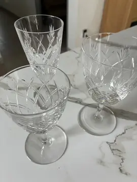 série verres anciens
