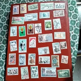 donne timbres collection étrangers 1lot par envoie