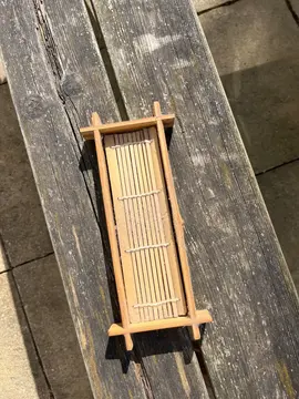 Perit rangement en bambou