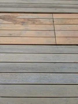 table de jardin en bois