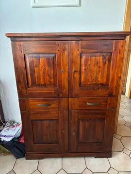 vaisselier en bois massif