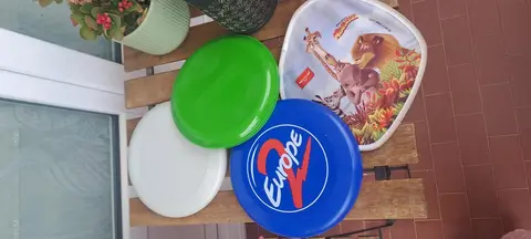 lot de frisbee
