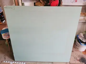 Placo hydro avec polystyrène (chute)