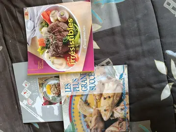 3 livres de recettes WW