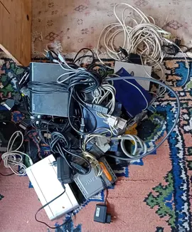 Divers cables connections hi-fi + informatique