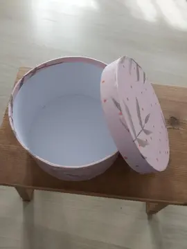 Boîte ronde en carton