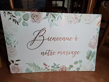 pancarte mariage