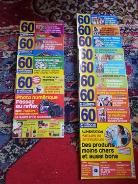 Anciens lots de magazines