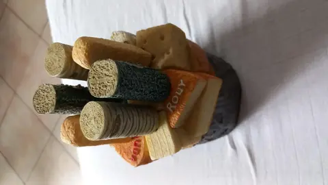 couteaux a fromage et son porte couteau