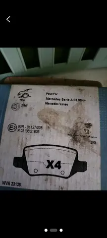 plaquettes de freins neuves